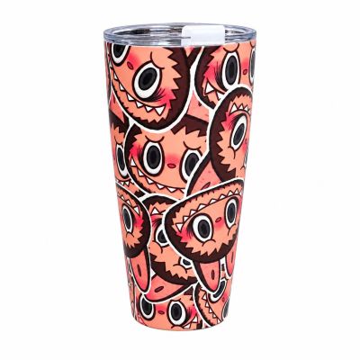 تراول ماگ| لبوبو| چند رنگ| کد 53983| طرح 1 | 450 میل