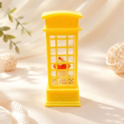چراغ خواب آکواریومی مدل کیوسک تلفن طرح لبوبو